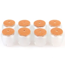 8 шт. № 6 колпачки на ножки стула резиновые защитные накладки для ног накладки для ножек мебели с круглым дном 17-21 мм