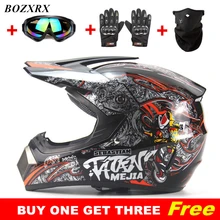 Acquistare uno ottenere tre spedizione Motocross Casco ATV Dirt Bike Downhill MTB DH Caschi Da Corsa Capacete Casco Motoqueiro Protettiva Casque