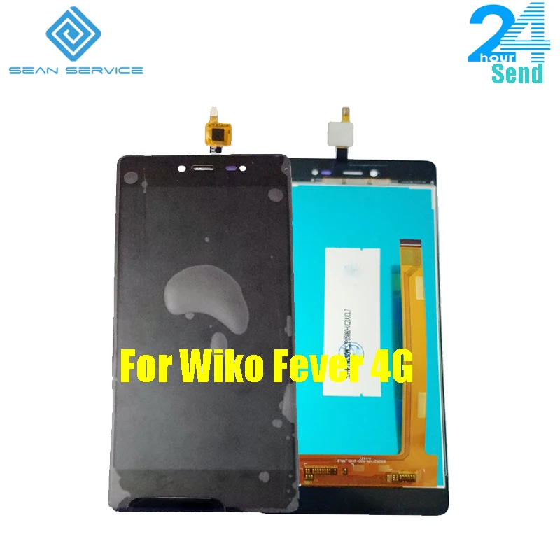 For Wiko Fever 4G LCD Display + TP Touch Screen Digitizer Assembly Lcds 5.2&quot ForWiko Mobile Phone in stock | Мобильные телефоны