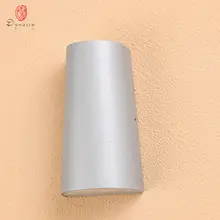 Династия современный алюминиевый светодиодный настенный светильник водостойкий подгоняемый настенный светильник продукт двора плавательный бассейн для сада коридоры крыльца