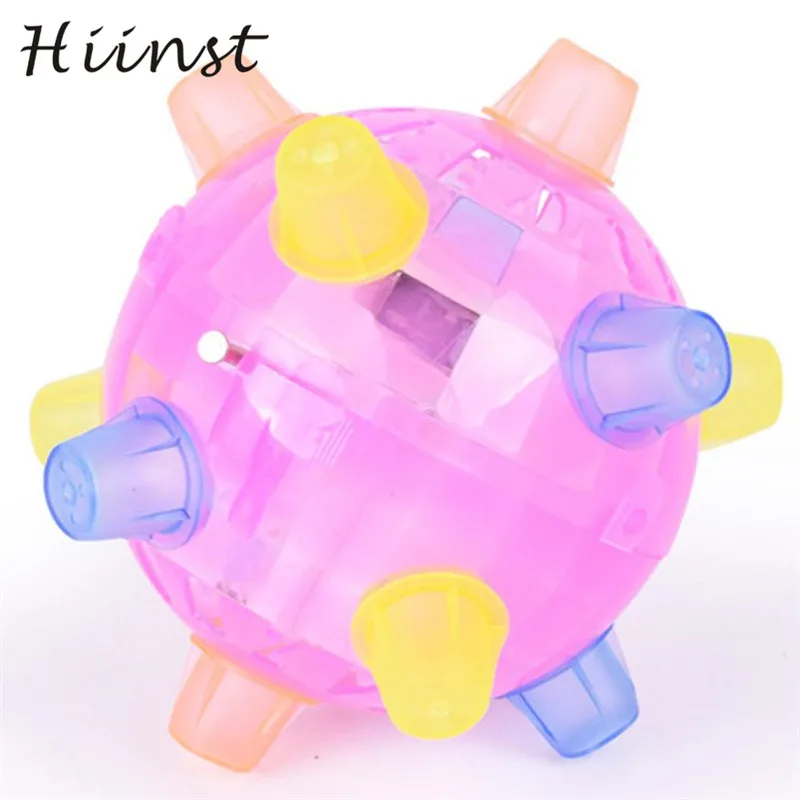 

Baby Toy Flashing Light Up Spikey Ball Kid TPR Flashing High Bouncing Balls New Education Developmental 17Sep1