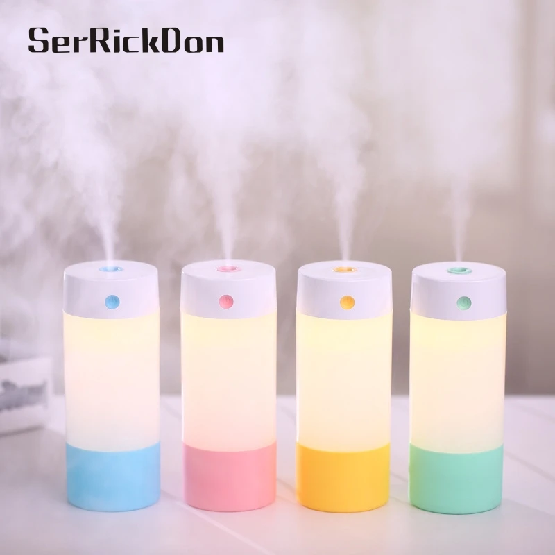 

250ml Aroma Diffuser Essential Oil Diffuser Ultrasonic Humidifier Aromatherapy LED Light Mist Maker Diffuser Car Air Purifier