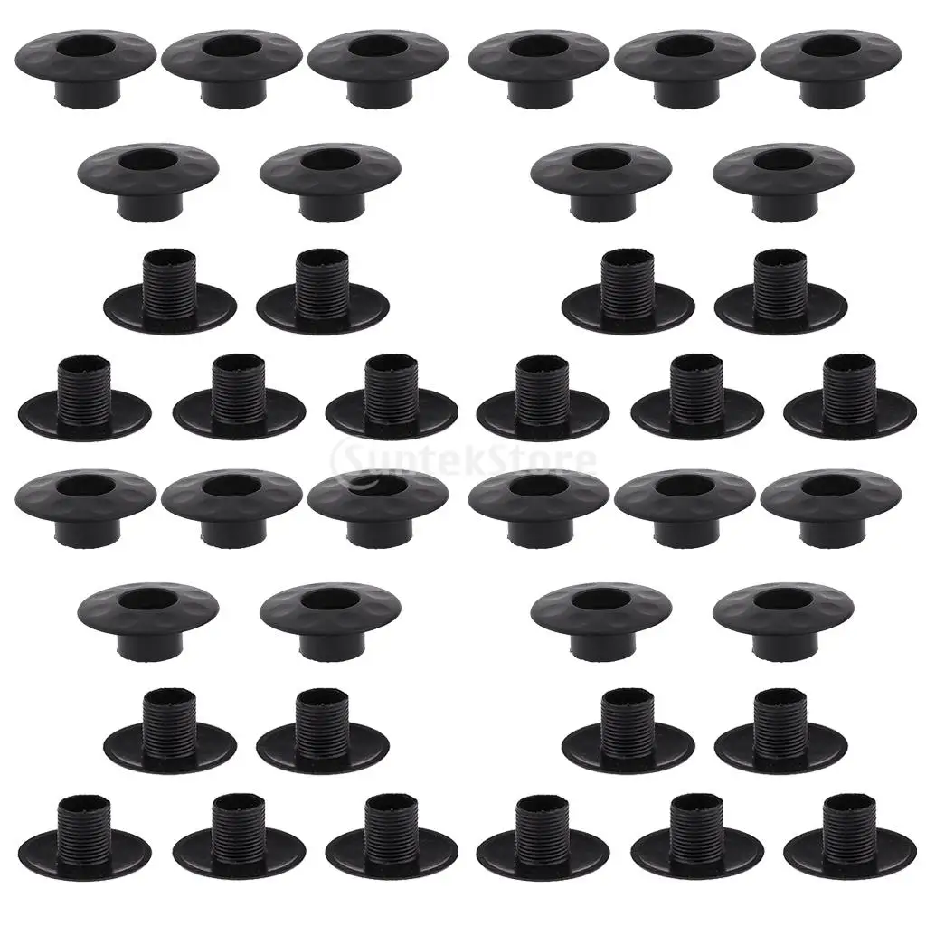 20 Pieces Foosball Rod Bearing Table Football Soccer Screw Thread Design