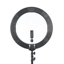 18″ Ring Light Photography Dimmable Adjustable 3200K-5500K LED Bi-color Camera Light with Tripod