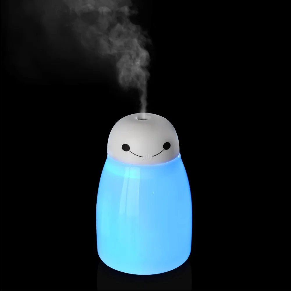 NEW 400ml USB Portable Ultrasonic font b Humidifier b font DC 5V 7 Color LED Light