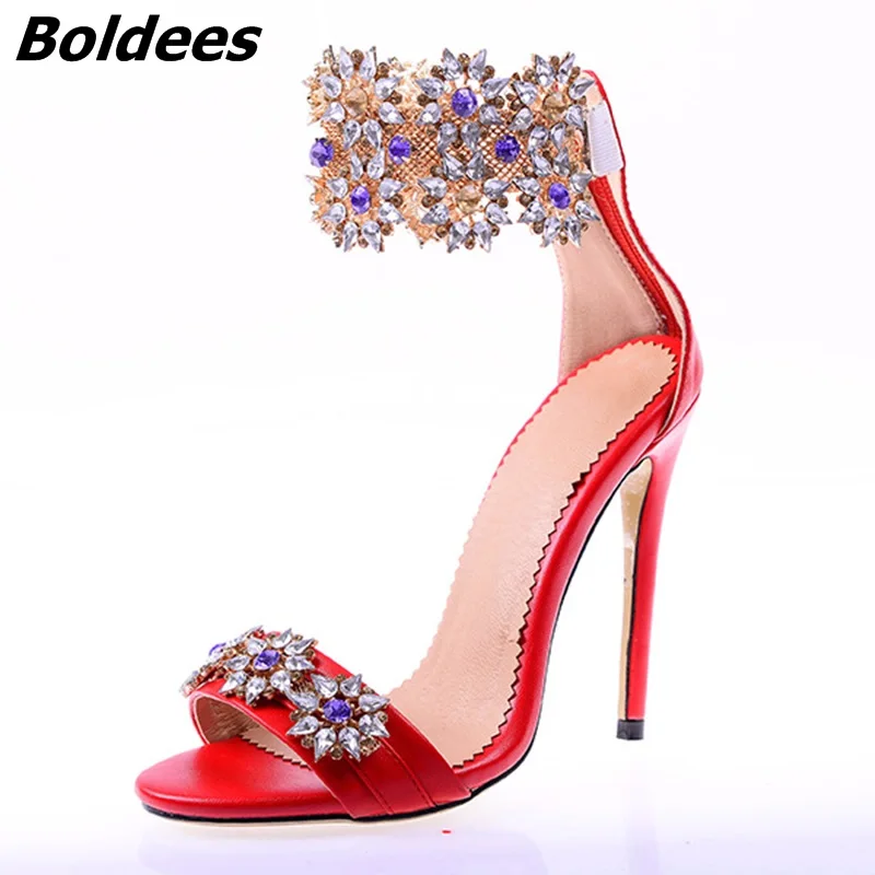 bling bling crystal dress sandals (3)