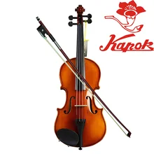 Капок V182 Скрипка для взрослых начинающих детей Скрипка вручную отправка Посылка на скрипку