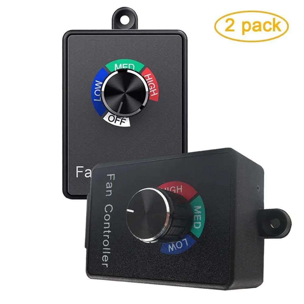 

Exhaust Fan Speed Controller Variable Adjustor Controller for Inline and Duct Fan