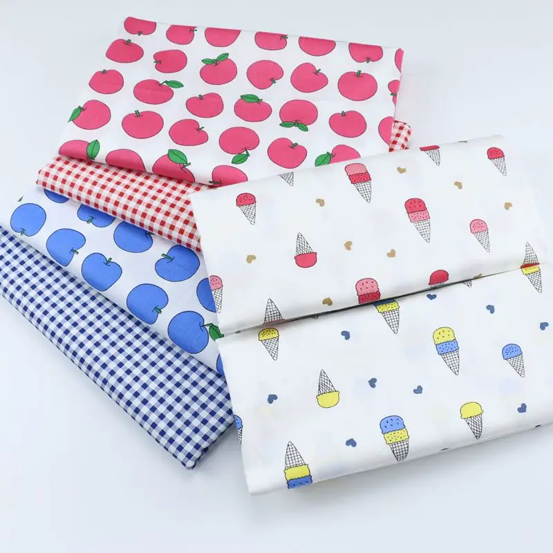 

Child Clothing Print Twill Fabric Patchwork Textile Cotton Fabric DIY Sewing Quilting Baby Dormitory Bedding Per Meter Material