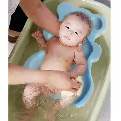 Детская губка для ванной новорожденный опора для ванной Младенческая Поддержка Подушка для купания детей ванны безопасность поддержка