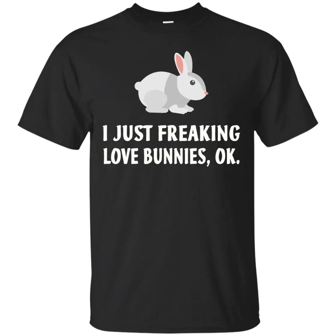 Я просто долбаная Любовь Кролик милые животные Critter T-Shirt-смешные футболки S-XXXL |