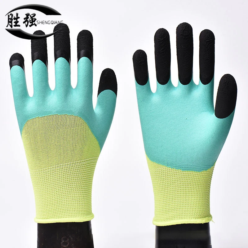 

1pair Antistatic Insulation Glove Latex Breathable Anti Static ESD Electronic Safety Gloves Working Strengthen Finger Anti-skid