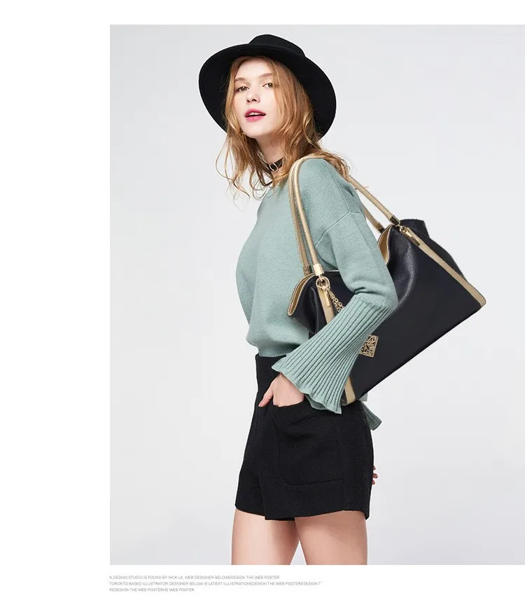 High Quality genuine leather bag