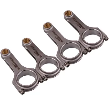 

Forged H-Beam Connecting Rod Rods For Ford Sierra Escort RS Cosworth YB 145mm 3/8 ARP 2000 Balanced Floating Conrod TUV Pin