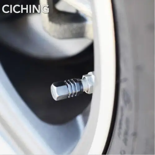 

New 4pcs/pack car Wheel Stem Air Valve Caps Car Tire Valve for honda civic vw golf 7 seat ateca volvo xc60 touran bmw e87