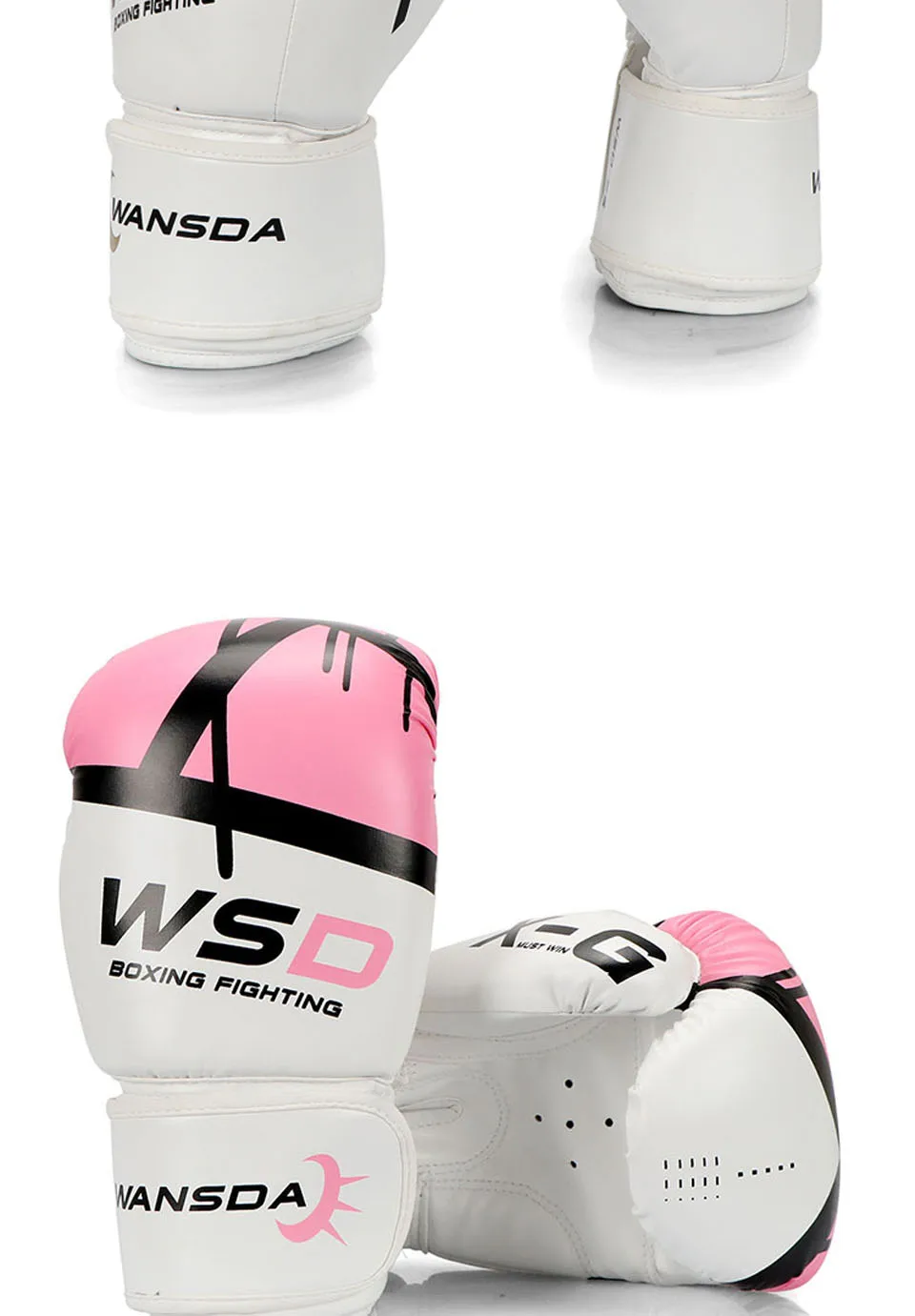 boxe couro mma muay 6-12 oz thai