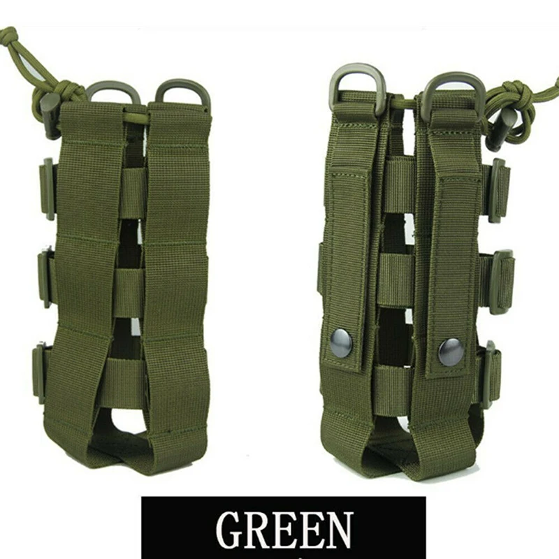 Outdoor Bottle Bag Game Military Water Pouch Kettle Holder Camping Accessories Portable Useful Durable Practical