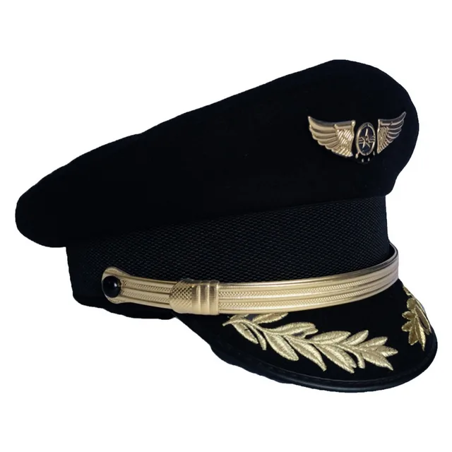 Custom Upscale Pilot Cap Airline 