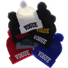 Новая мода для женщин и мужчин, Лыжная зимняя новинка, Модная вязаная шапка с буквенным принтом, мягкая эластичная Шапка-бини, шапка "хип-хоп", шапочки для девочек