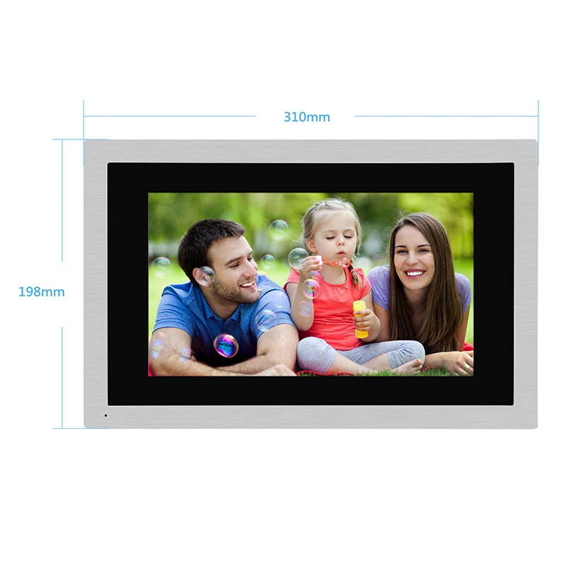 JeaTone 10 inch Touch Screen WIFI IP Video Door Phone Intercom System Villa Apartment Access Contro