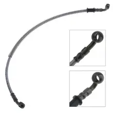 55cm Motorcycle Brake Pipe Tubing Brake Hose Line with Spring Fit Atv Dirt Pit Bike For Yamha Honda Kawasaki