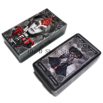 

78pcs XIII Dark tarot multi-language version card magic horoscope forecast