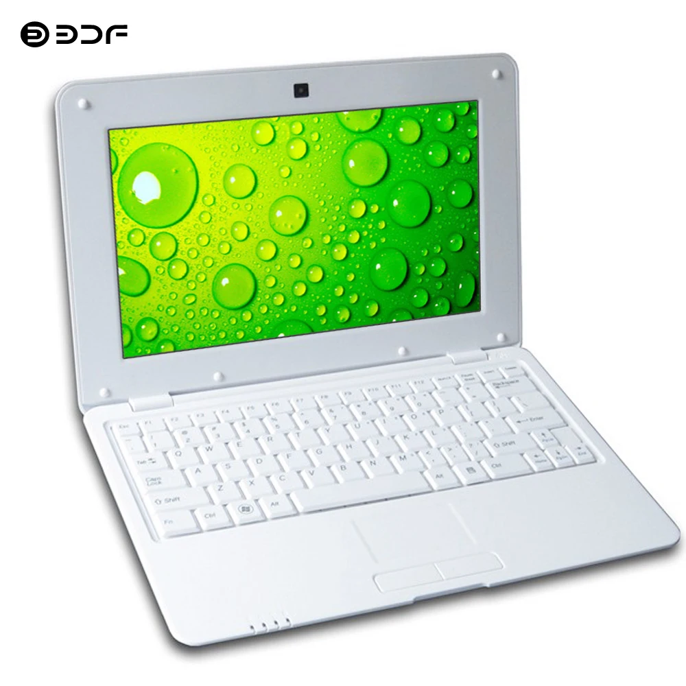 

BDF 10.1 Inch Notebook Laptop Android Netbook Laptop Notebook Laptop Quad Core Android 6.0 WiFi Bluetooth 10.1 Mini Laptop RJ45