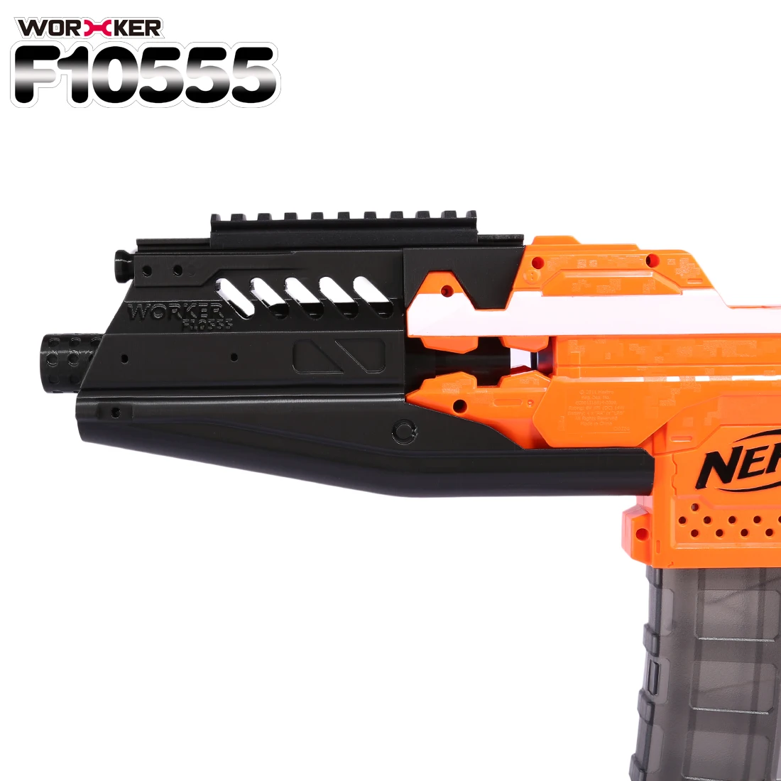 

Worker f10555 3D Printing Submarine Front Tube Kit for Nerf N-Strike Elite Stryfe Blaster - Black