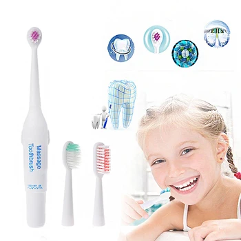 

Adult Toothbrush Electric Toothbrush Massager + 3 Brush Heads