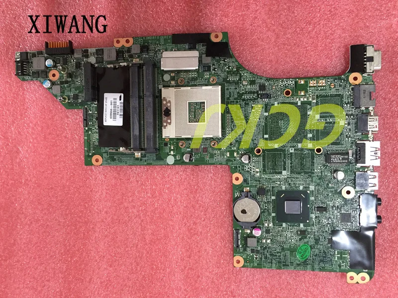 

633555-001 Free Shipping for HP Pavilion DV6 DV6-4000 series laptop motherboard HM65 DA0LX3MB8F0 REV:F mainboard 100% tested