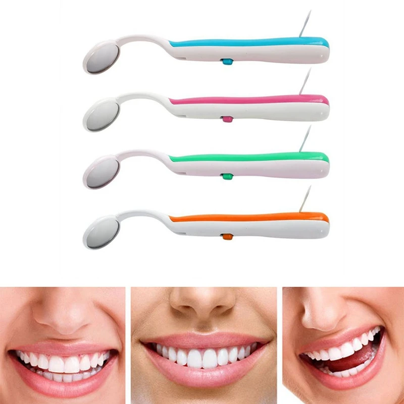 

1 Pc Led Light Teeth Oral Dental Mirror Super Bright Mouth Mirror Illuminated Tooth Care Tool Oral Hygiene Machine
