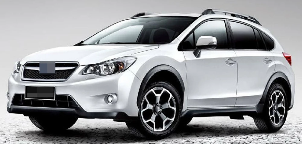 Для Subaru XV 2012 2013 фары автомобиля прозрачные линзы Авто оболочка Крышка