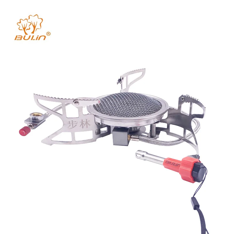 BULIN BL100-B15 Mini aire libre estufa de Gas plegable cocina Camping dividir quemador - 1