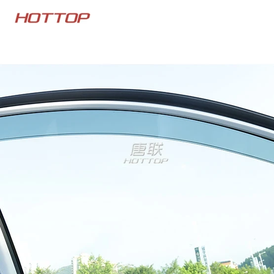 Козырек от дождя Topunion для окна дыма Honda Accord 2018 2017 2016 2015 2014 ABS дефлекторы солнца
