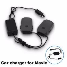 Portátil de Viaje Cargador de Coche Salida 6.5A Max 2 Puertos de Carga para Mavic Pro Platinum Drone DJI Repuestos Cargador de Batería