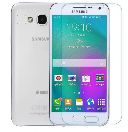 0 3 мм Закаленное стекло Защитная пленка для Samsung Galaxy E7 E700 e 7 2.5D дуговой край