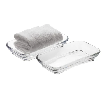 

1pcs Tray Acrylic Reusable Multi-purpose Transparent Durable Towel Tray Storage Plate Storage Tray for Kitchen Shop Bathromm