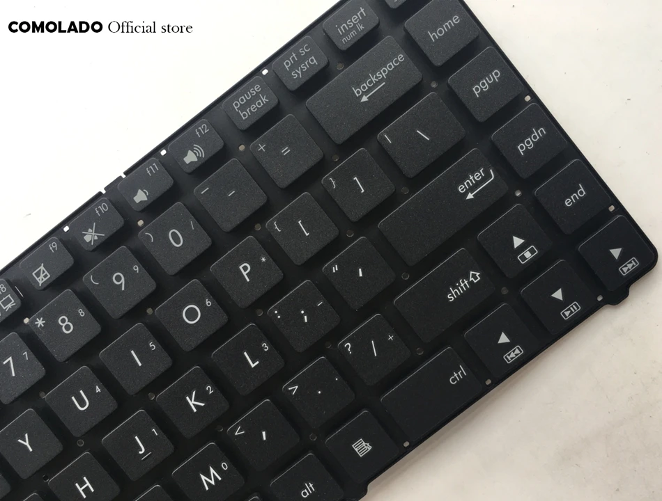 US English laptop keyboard For ASUS k45 U44 U46 Black without frame keyboard US layout (2)