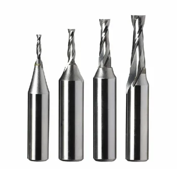 

1/2" TCT Tungsten Carbide Double Two Flute Spiral Straight Cut Router CNC Bits 5mm*15mm