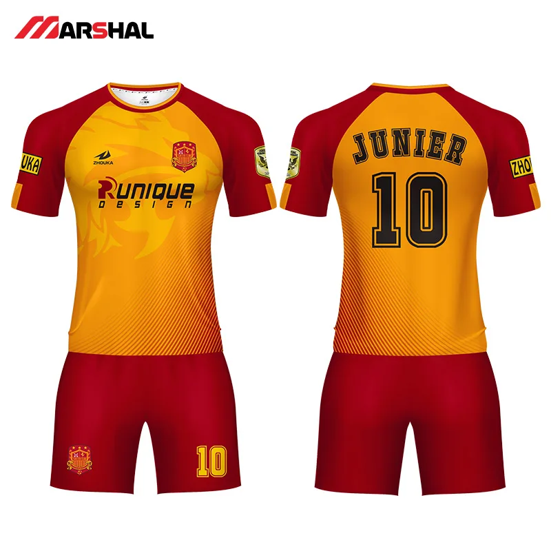 Professional Custom Soccer Uniforms Team Football Jersey Clothes Sport Maker Design Any Logo Numbers Design Men Football Shirt