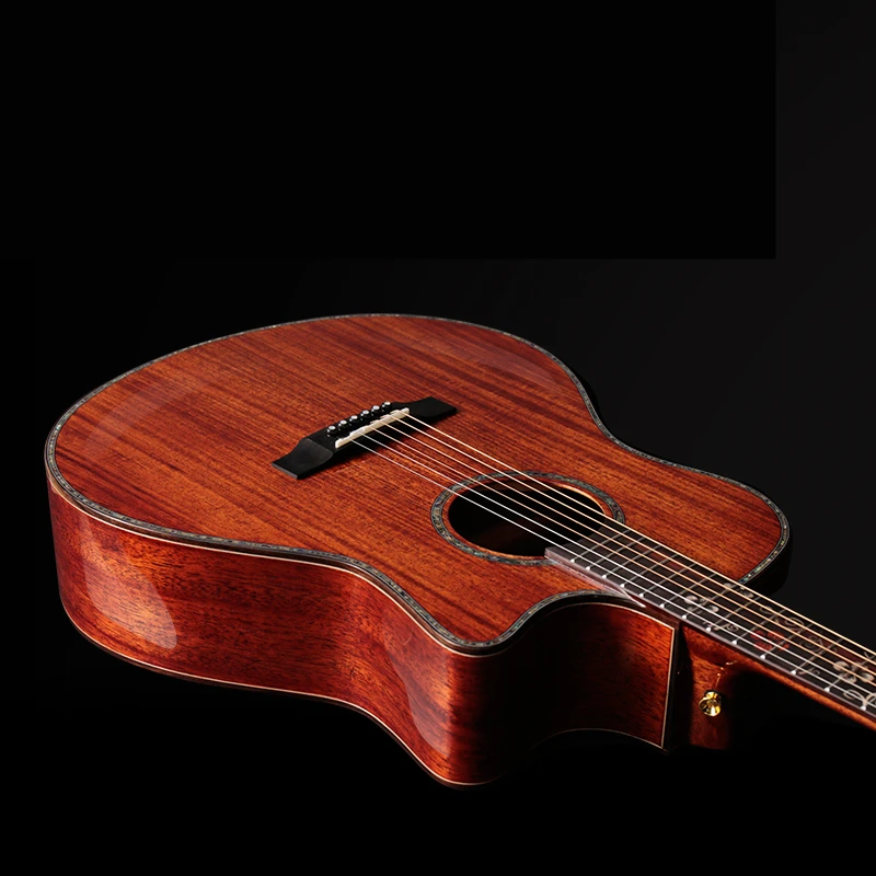مصارع الثيران D6s 41 بوصة الأداء الصوتية الغيتار مغلقة مقبض أكاسيا الخشب الشعبية الغيتار الصوتية الغيتار آلة موسيقية