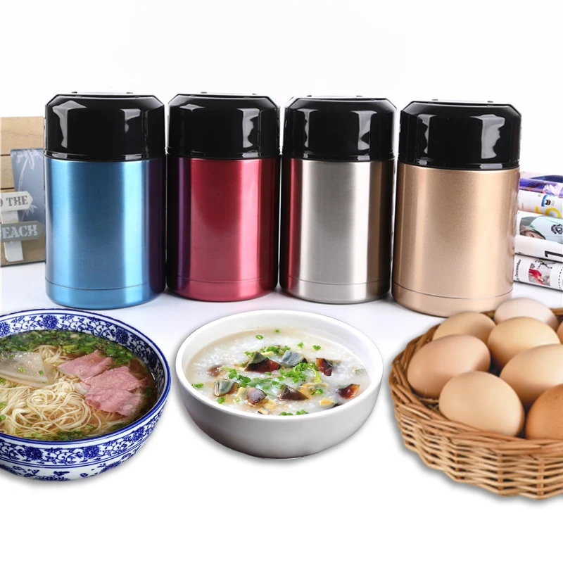 

Large Capacity 800ML&1000ML Insulated Cup Vacuum Thermocup Lunch Thermos Food With Containers Food Processor Lunch Box For Food