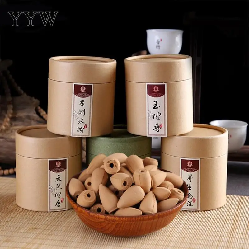 

50pc/Box Incensecones Oud Perfume Maison Wierrook Fragrance Scent Tower Incense Mixed Scent Aromatherapy Fresh Air Aroma Spice