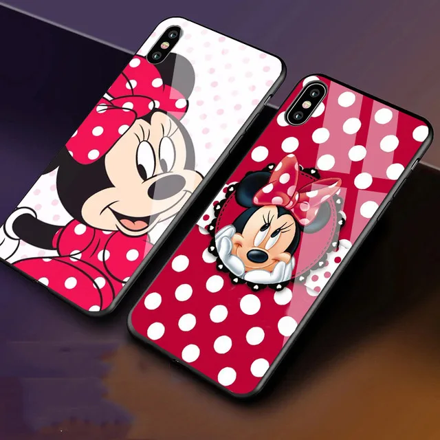 

Cartoon Cute Tempered Glass TPU Phone Cases For iPhone 11 Pro XR XS MAX X Cover Case For iPhone 6 7 8 6 S Plus Case Fundas Coque