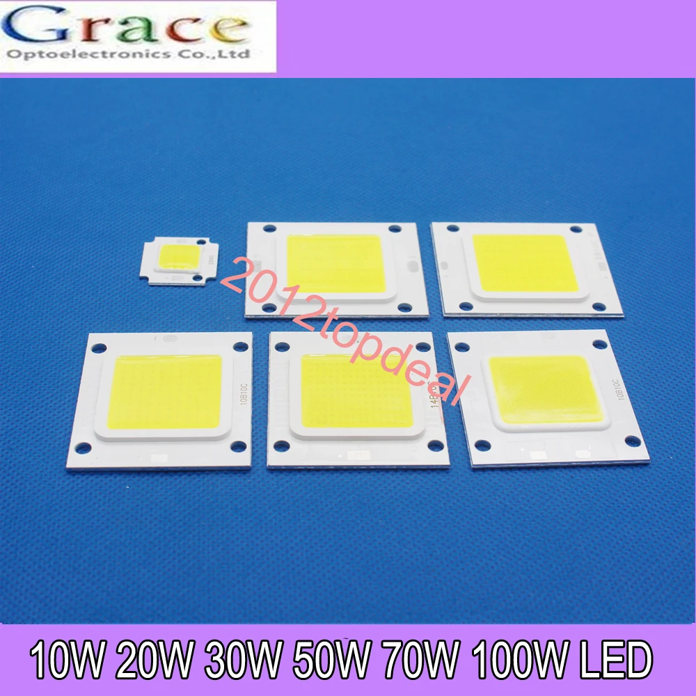 Светодиодная лампа COB 10 Вт 20 30 50 100 для DIY светодиодных прожекторов|floodlight ip65|floodlight