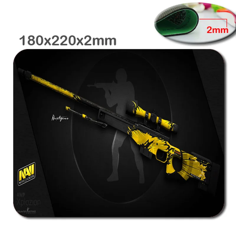 

Mairuige New Arrival DIY CS GO Design Mousepad Rubber Computer Mice Mat Large Game Mouse Pad Decorate your desk as a