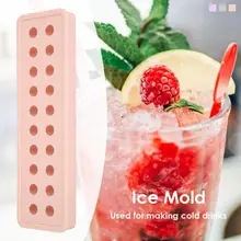 20 сетки Пищевой Силиконовый поднос для льда фруктовый лед производитель кубиков DIY Форма для льда контейнеры для хранения Форма для льда пресс-форма, принадлежности