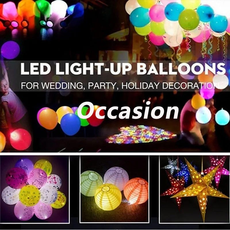 100pcslot Round LED Balloon Lights (2)