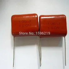 10 шт. Конденсатор CBB 106 100V 106J 10 мкФ P22 CL21 Металлизированный Полипропиленовый пленочный конденсатор с алюминиевой крышкой