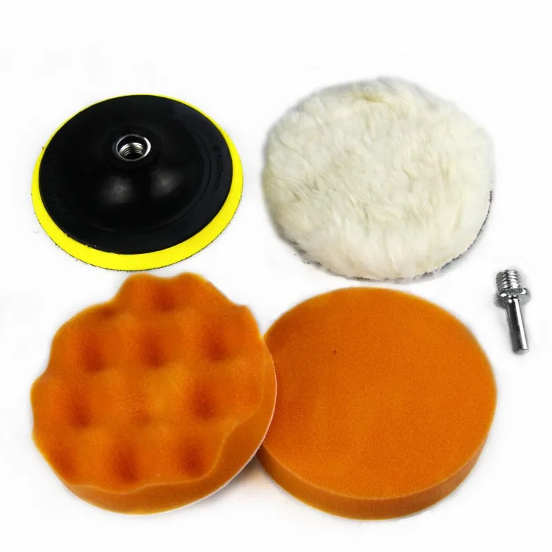 5" 5inch 125mm Drilling Polishing Buffing Kit with M14 Drill Adaptor